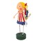Lori Mitchell 6.25 In Susie Sparkle Patriotic Figurine , Lightweight Summer Decor July 4Th Americana